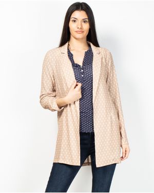 Blazer cu maneca lunga si imprimeu 2105801048