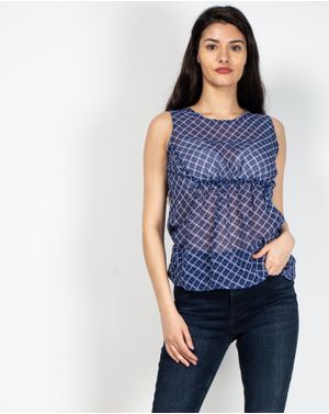 Bluza fara maneci cu imprimeu N903403034