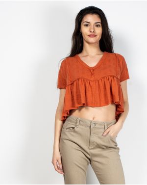 Bluza oversize cu maneca scurta N903928032