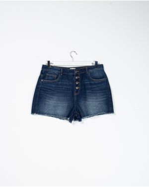 Pantaloni scurti Only din denim cu nasturi metalici 2107901005
