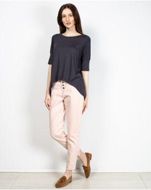 Jeans dama cu nasturi metalici 2110601143