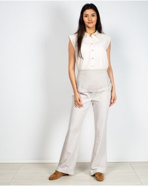 Pantaloni maternity cu talie inalta N903744001