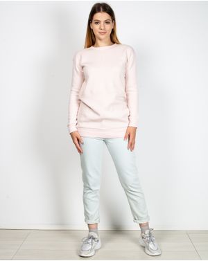 Bluza groasa cu maneca lunga si guler rotund N904319042