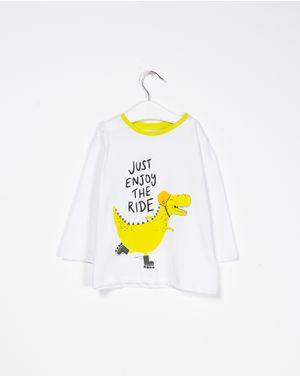 Bluza de pijama din bumbac cu imprimeu pentru baieti 2122002008