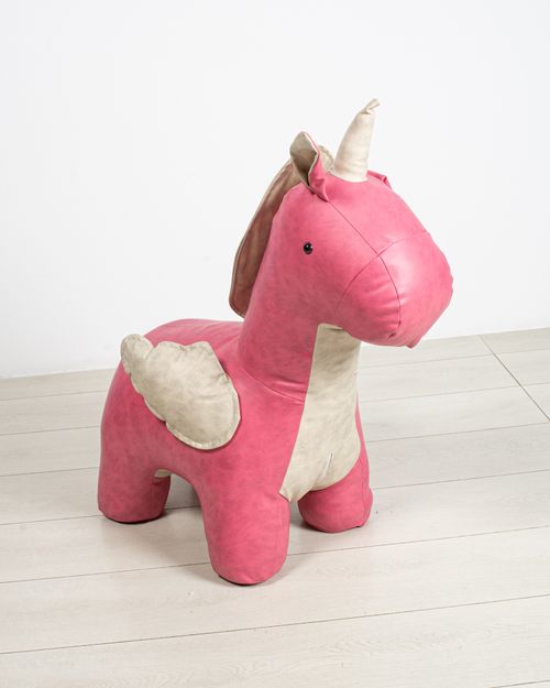 Taburet unicorn roz