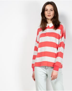 Bluza cu guler tip camasa 2122914001