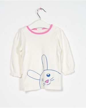 Bluza din bumbac cu maneca lunga si imprimeu pentru bebelusi 2125902144