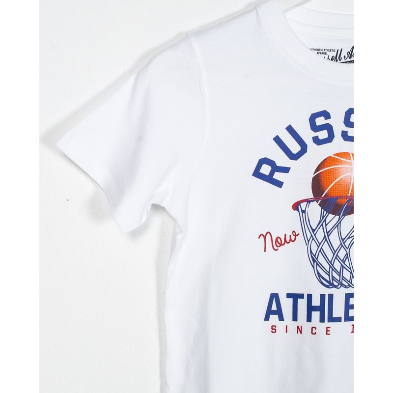 Tricou-Russell-Athletic-din-bumbac-cu-imprimeu-pentru-baieti-22YEL01076