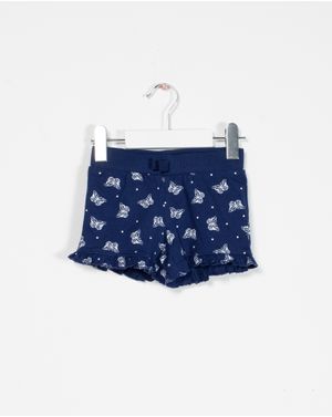Pantaloni scurti din bumbac cu imprimeu pentru bebelusi 22NET11003