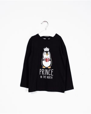 Bluza din bumbac cu imprimeu pentru fete 22MUR01009