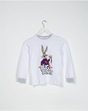 Bluza de pijama din bumbac pentru baieti 22MUR01012