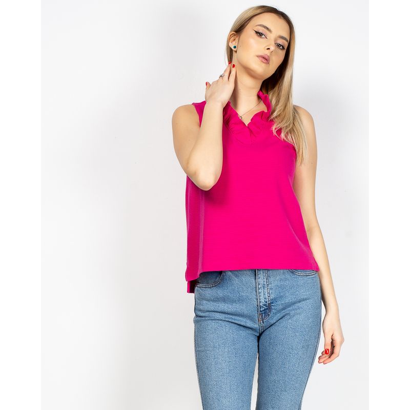 Bluza-asimetrica-din-bumbac-fara-maneci-cu-volane-N904523003
