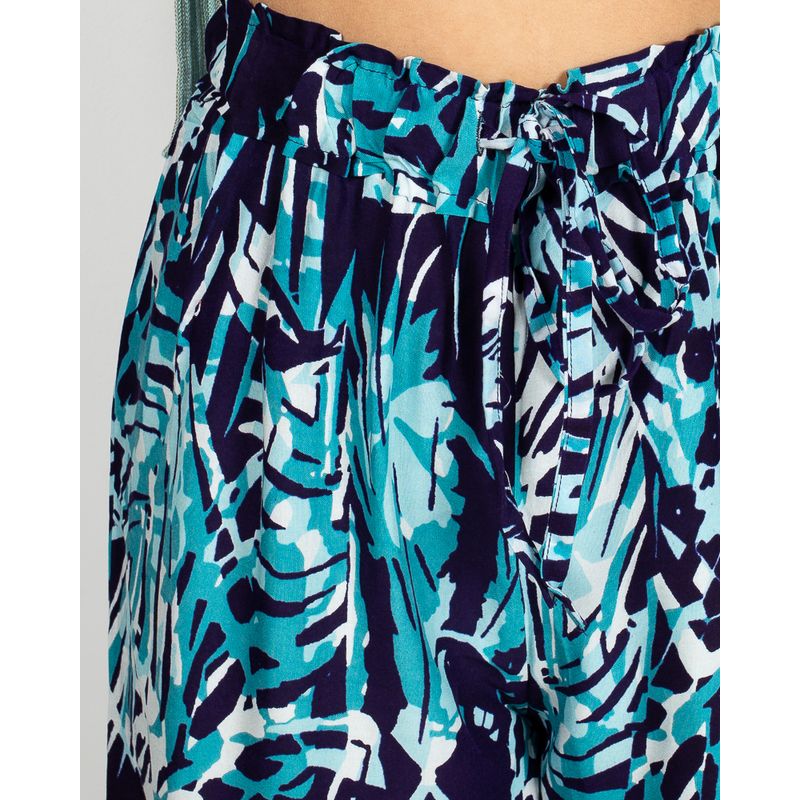 Pantaloni-trei-sferturi-cu-talie-elastica-N904638004