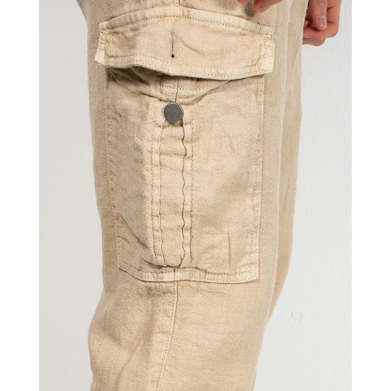 Pantaloni-cargo-din-in-cu-fermoar-metalic-22ALN03001