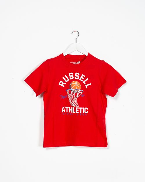 Tricou Russell Athletic din bumbac cu imprimeu pentru baieti 22YEL01256