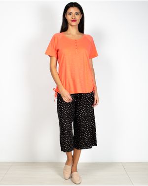 Pantaloni subtiri cu talie elastica N904638009