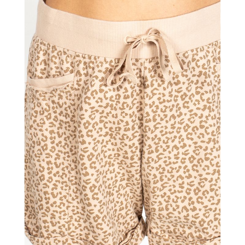 Pantaloni-scurti-animal-print-cu-snur-in-talie-N904643002