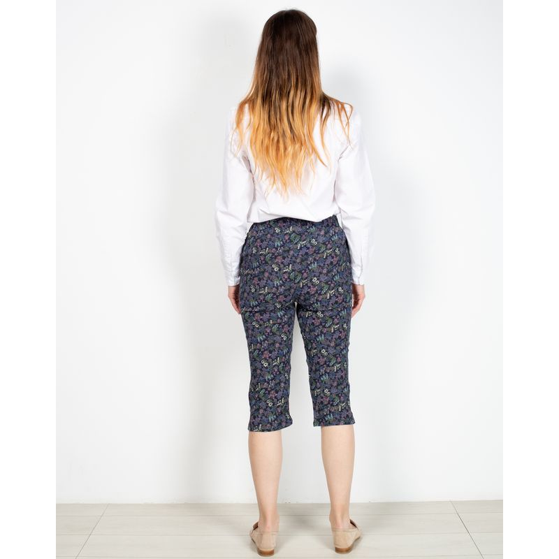 Pantaloni-trei-sferturi-din-bumbac-cu-buzunare-si-imprimeu-N904638018