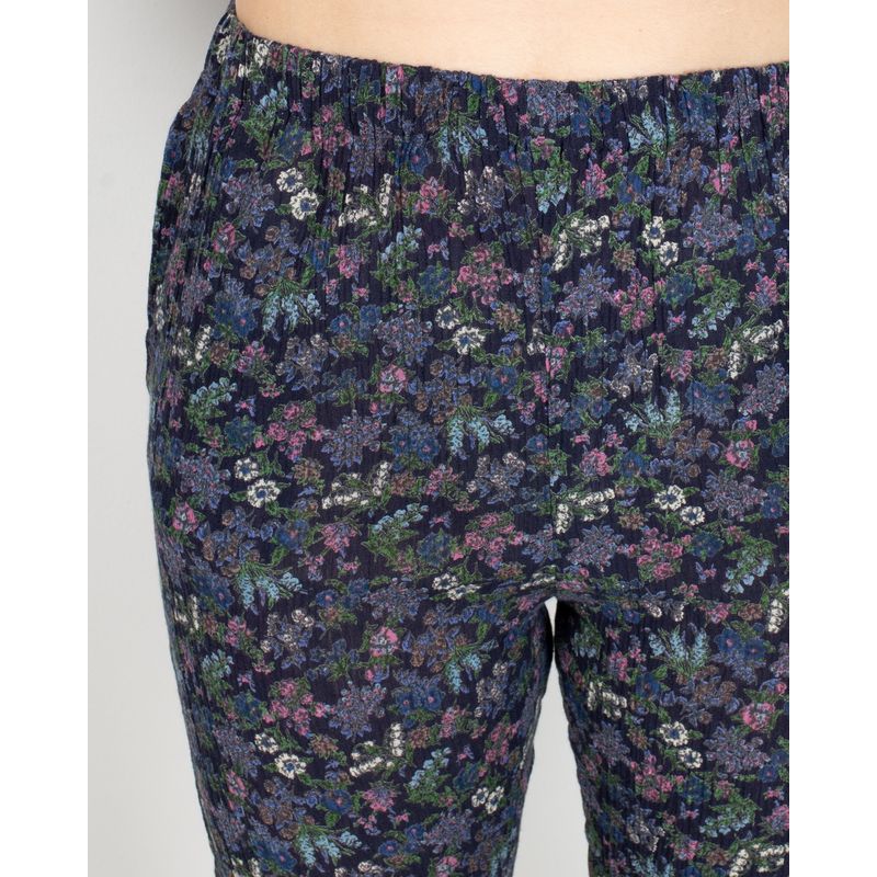 Pantaloni-trei-sferturi-din-bumbac-cu-buzunare-si-imprimeu-N904638018