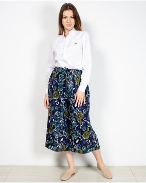 Pantaloni lejeri trei sferturi cu imprimeu N904638024
