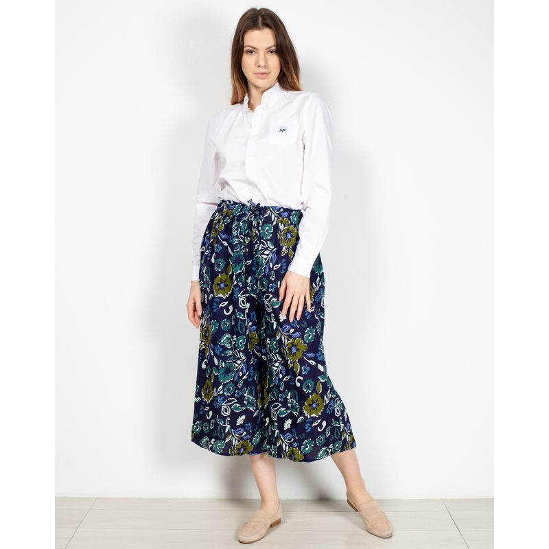 Pantaloni-lejeri-trei-sferturi-cu-imprimeu-N904638024
