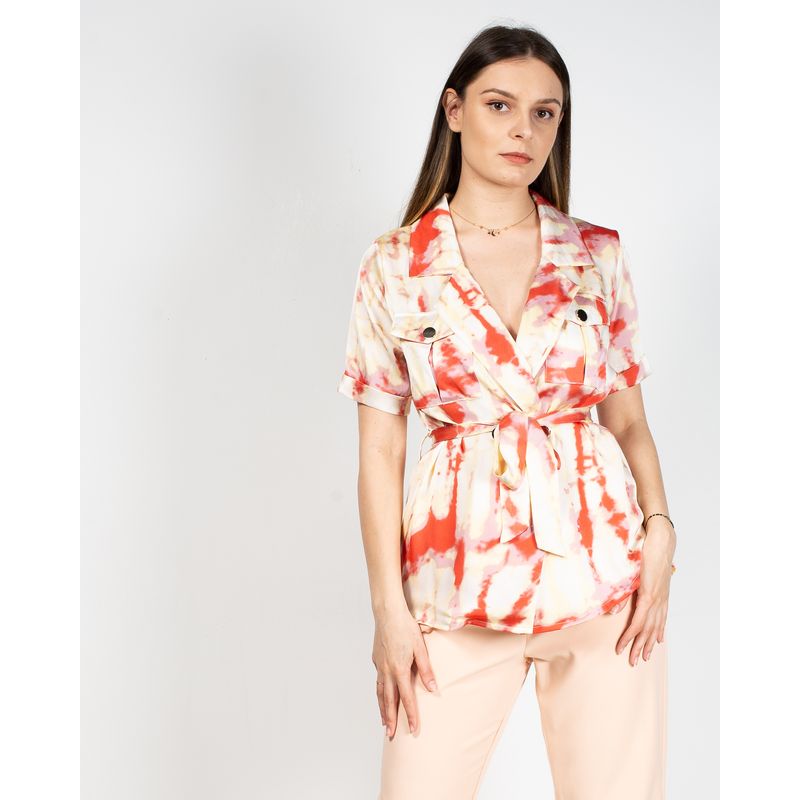 Bluza-casual-DOCA-cu-nasturi-metalici-si-cordon-in-talie-22MNB02149