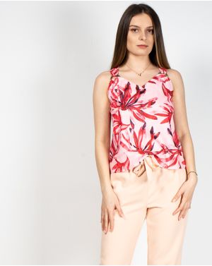 Bluza casual DOCA cu imprimeu floral 22MNB02198