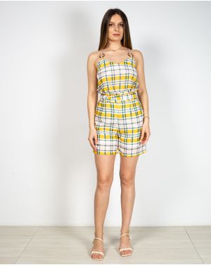 Pantaloni scurti DOCA cu talie inalta si fermoar la spate 22MNB02126