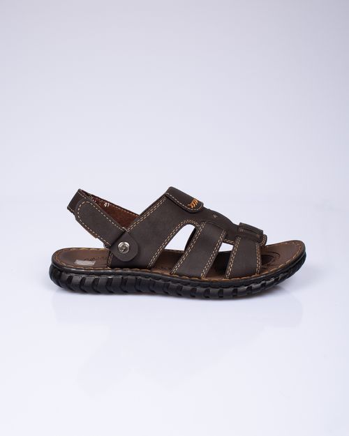 Sandale casual cu talpa flexibila si banda velcro pentru barbati 22BRO02003