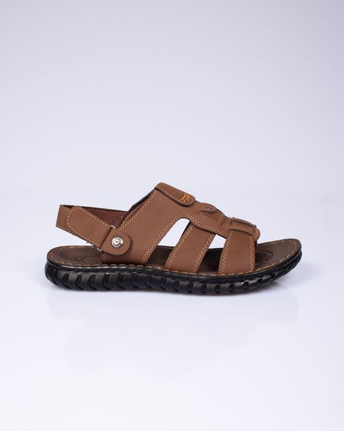Sandale casual cu talpa flexibila si banda velcro pentru barbati 22BRO02002