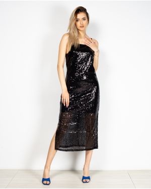 Rochie DOCA cu paiete si fante laterale 22MNB02130