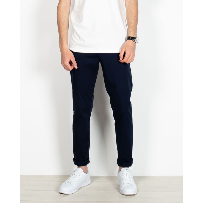 Pantaloni-slim-din-bumbac-cu-buzunare-22KOS57031