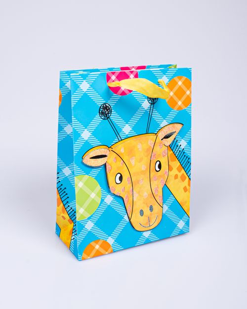 Punga de cadou cu girafa 3D