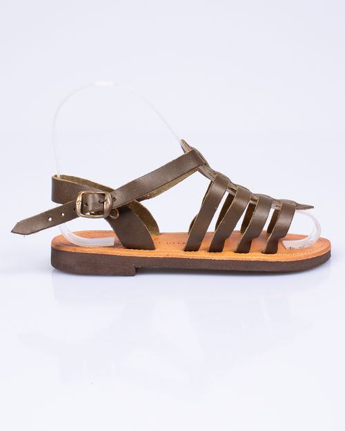 Sandale grecesti din piele naturala pentru fete 22THO01016