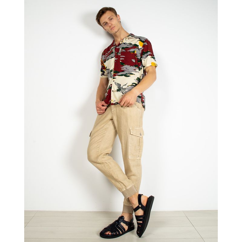Pantaloni-cargo-din-in-cu-fermoar-metalic-22ALN03001