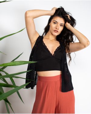 Vesta crosetata din bumbac N903008002