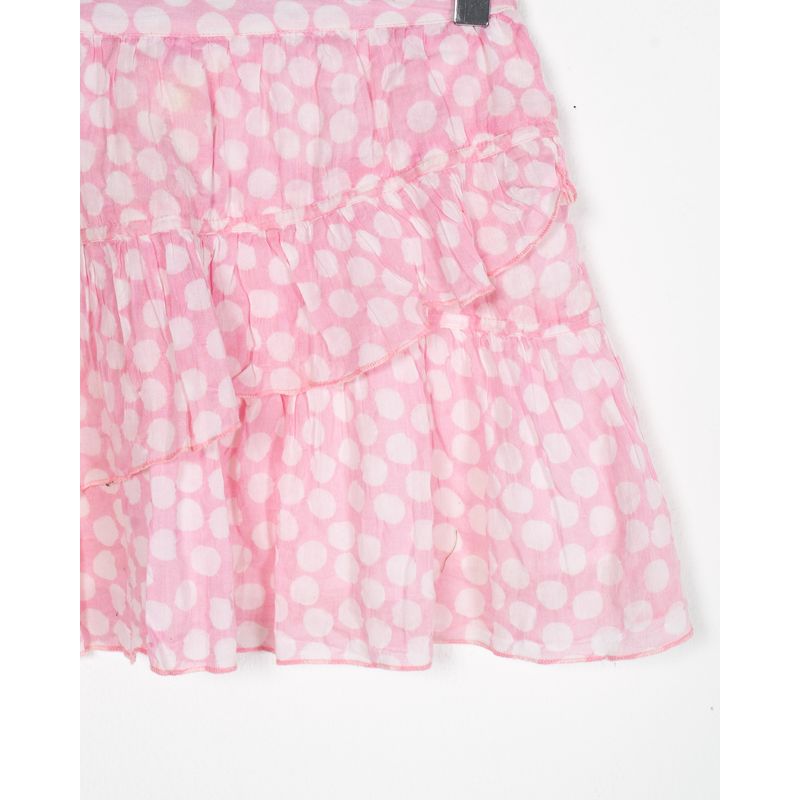 Fusta-din-bumbac-cu-buline-si-talie-elastica-pentru-fete-N903518008
