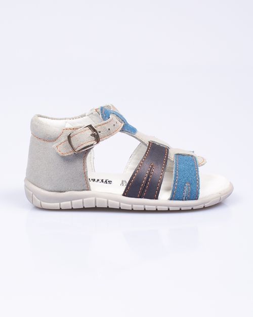 Sandale din piele naturala cu catarama pentru baieti N200303007