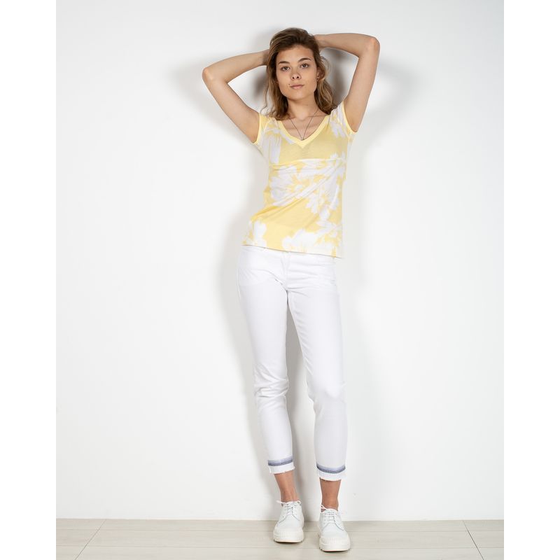 Bluza-din-bumbac-cu-imprimeu-floral-si-decolteu-22KOS20003