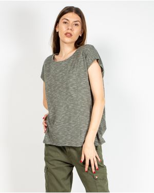 Tricou din bumbac cu dungi N200216004