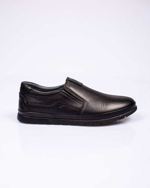 Pantofi casual din piele naturala cu extensie elastica pentru barbati 22ROV71040