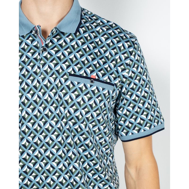 Tricou-casual-imprimeu-si-nasturi-la-baza-gatului-22KOS36083