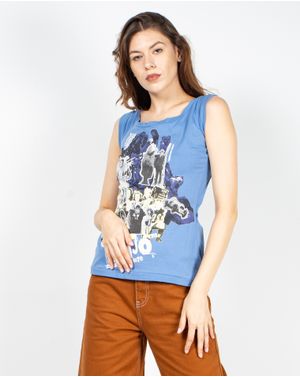 Tricou din bumbac cu spatele gol 22AVI20008