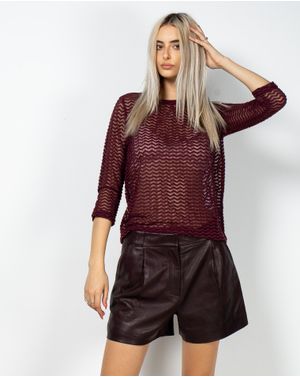 Bluza subtire cu maneca trei sferturi 22AVI20100