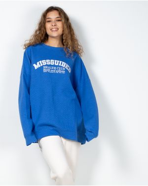 Bluza plus size Missguided cu maneca lunga 22YEL30038