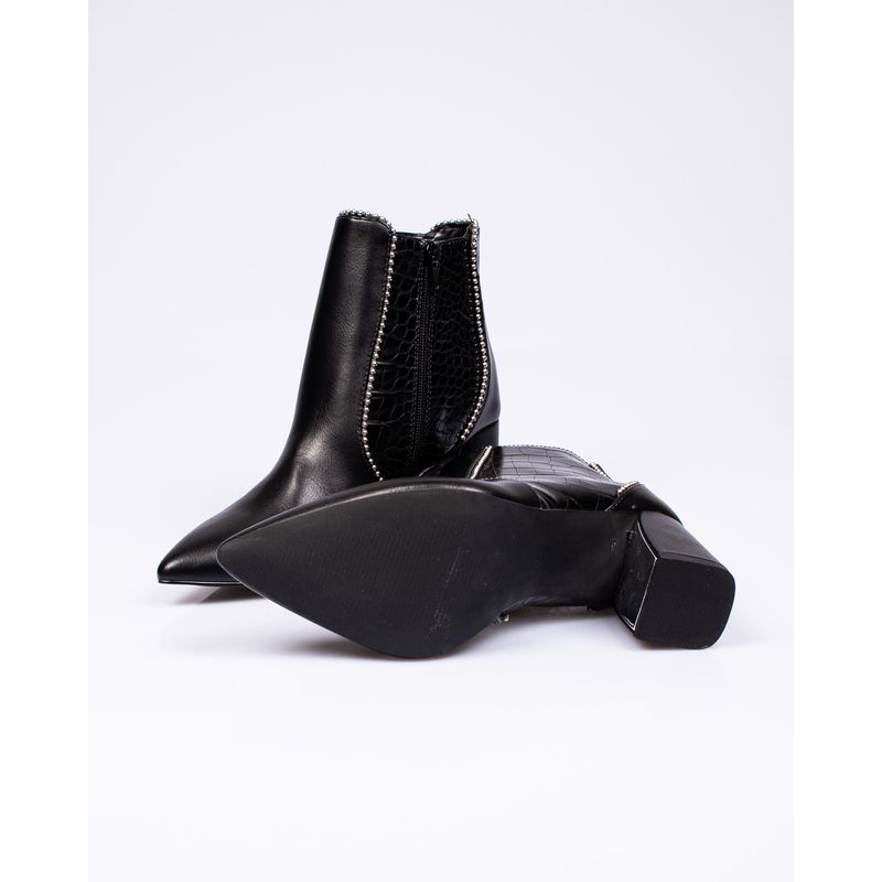 Botine-elegante-cu-fermoar-lateral-si-toc-gros-pentru-femei-22YEL03023