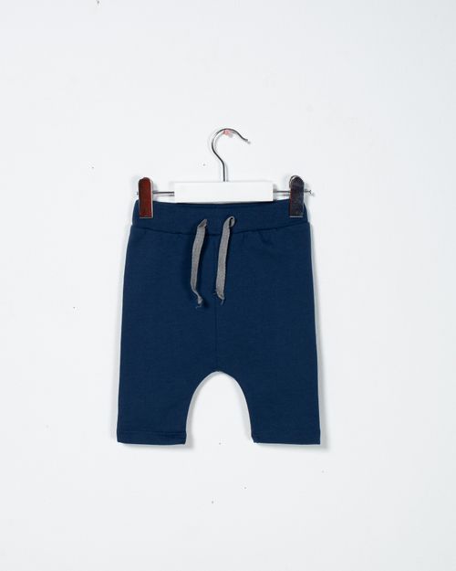 Pantaloni din bumbac cu talie elastica pentru bebelusi 22ALN24011