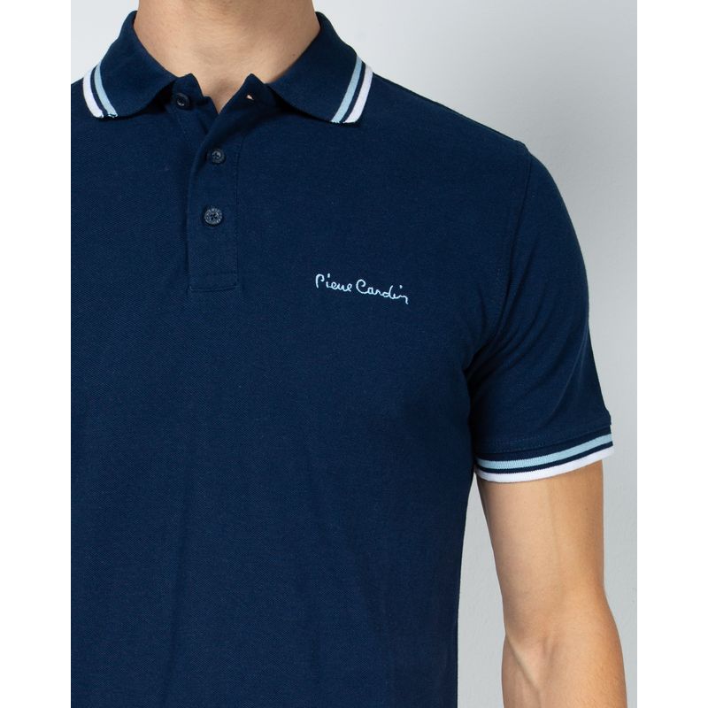 Tricou-din-bumbac-cu-guler-si-nasturi-la-baza-gatului-22ITT21016