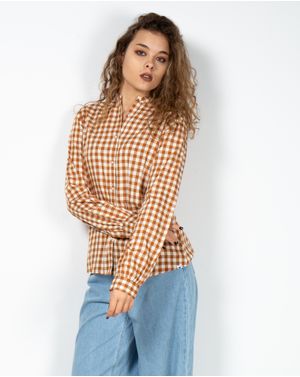 Camasa cu maneca lunga si guler tunica 22AVI27031