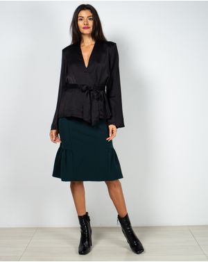 Fusta eleganta cu fermoar la spate 22AXE01122